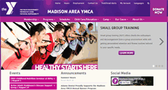 Desktop Screenshot of madisonareaymca.org